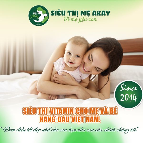 Siêu thị Mẹ Akay - phân phối vitamin mẹ bé chính hãng hàng đầu Việt Nam